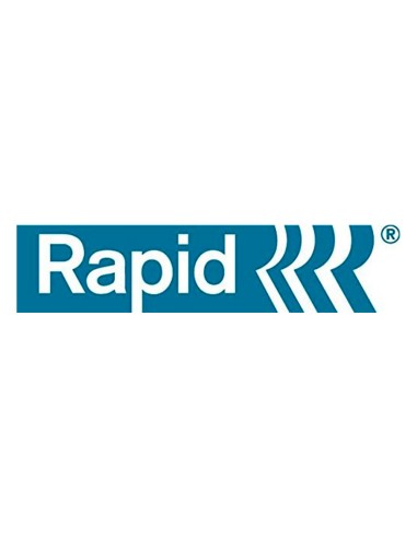 Grapadora rapid so30c plastico negro/rojo...