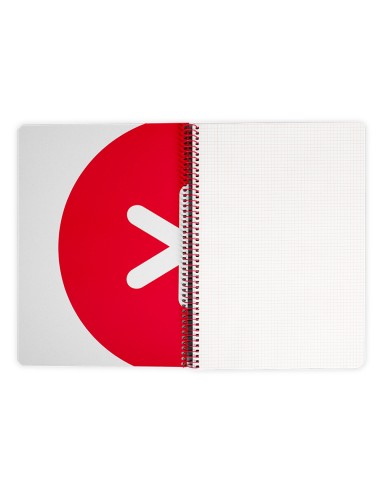 Cuaderno espiral a4 antartik tapa dura 80h 90gr...