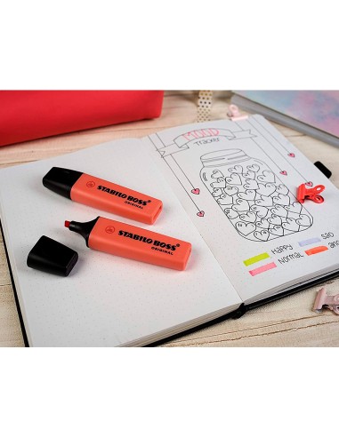 Rotulador stabilo boss fluorescente 70 pastel...