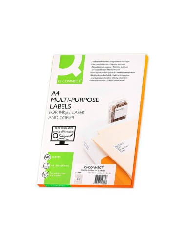 Etiqueta adhesiva q-connect kf11207 tamaño...