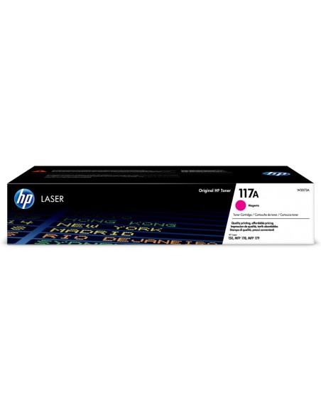 Toner hp 117a laser color 150a / 150nw / 178nw / 178nwg / 179fnw magenta 700 paginas