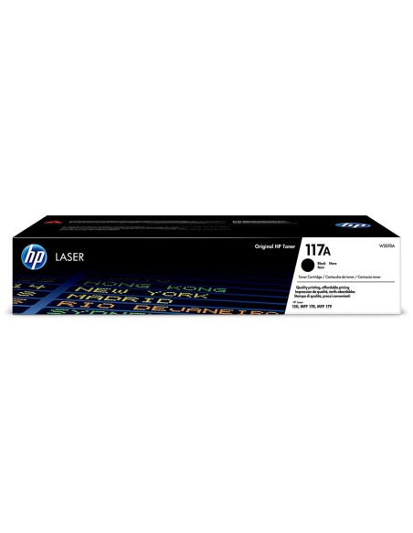 Toner hp 117a laser color 150a / 150nw / 178nw / 178nwg / 179fnw negro 1000 paginas