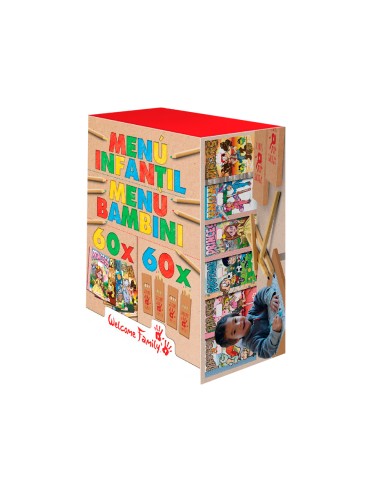 Kit para colorear welcome family con 60...