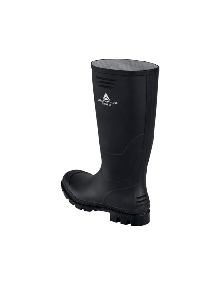 Botas deltaplus de seguridad stone pvc negro suela de tacos talla 40