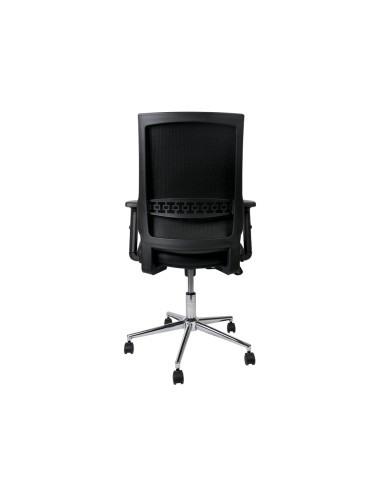 Silla giratoria q-connect respaldo medio de...