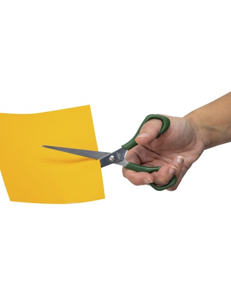 Tijera oficina faibo acero inoxidable 16 cm empuñadura ergonomica
