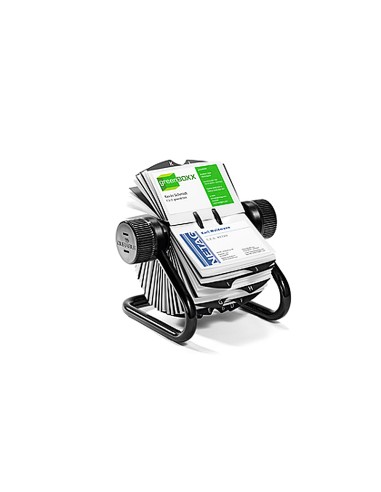 Tarjetero duraclip visifix rotatorio 200 fundas...