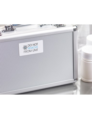 Etiqueta adhesiva avery poliester super...