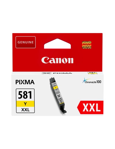 Ink-jet canon 581 xxl ts9550 / ts705 amarillo 830 paginas