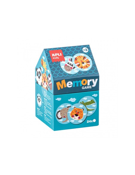 Juego apli didactico memory casita safari