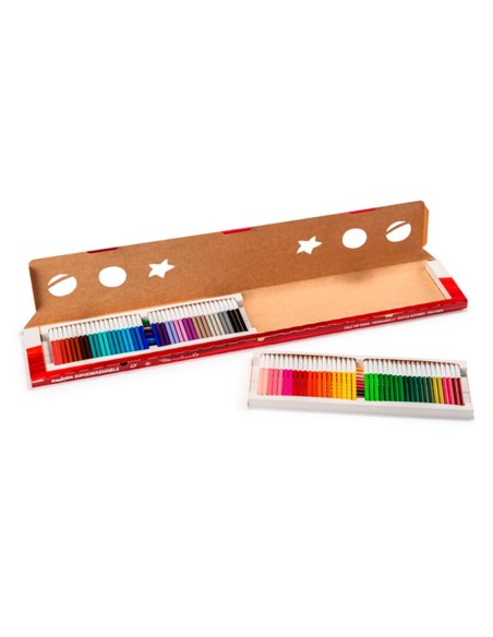 Rotulador carioca joy metro caja de 100 unidades colores surtidos