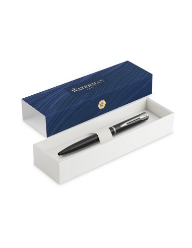 Boligrafo waterman allure laca negra en estuche...