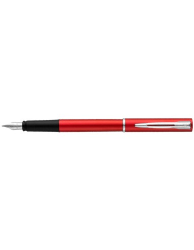 Pluma waterman allure laca roja en estuche de...