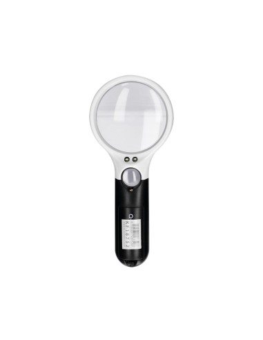 Lupa q-connect electrica aro abs 75 mm 3...