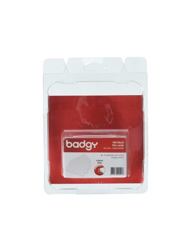 Tarjeta pvc para impresora badgy grosor 0,50 mm...