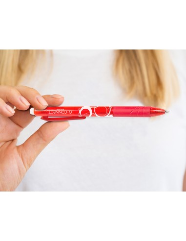 Boligrafo q-connect retractil borrable 0,7 mm...