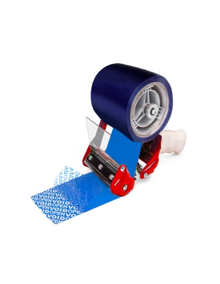 Cinta seguridad q-connect precinto postal azul 35 m x 33 mm