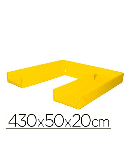 Circuito modular de gateo sumo didactic 430x50x20 cm amarillo