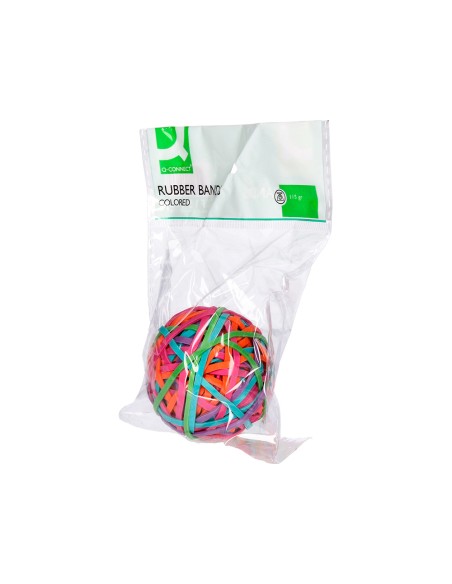 Gomillas elasticas colores q-connect bola de 115 gr