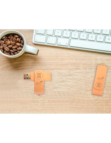 Memoria usb tech one tech ecotech biodegradable...
