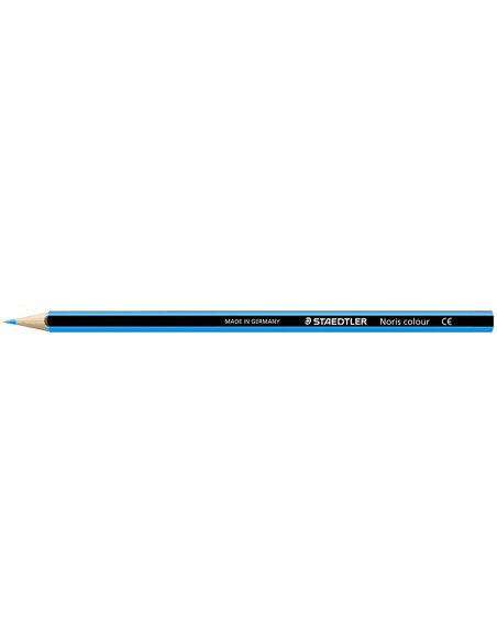 Lapiz de color staedtler wopex ecologico azul claro