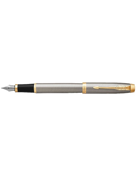 Pluma parker im metal cepillado gt