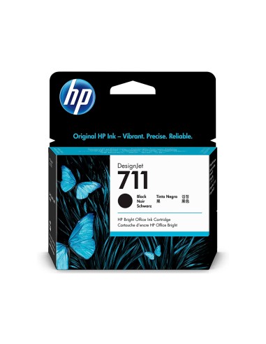 Ink-jet hp n. 711 designjet t120 / t520 negro...