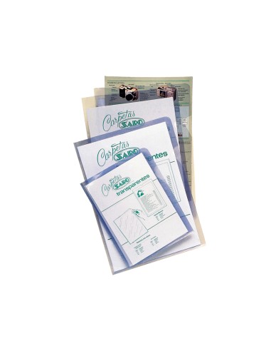 Carpeta dossier uñero saro pvc din a4 280 mc...