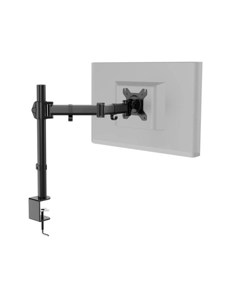 Soporte nox para monitor 13\"/27\" compatible con vesa 75/100 altura maxima 600 mm hasta 8 kg color negro