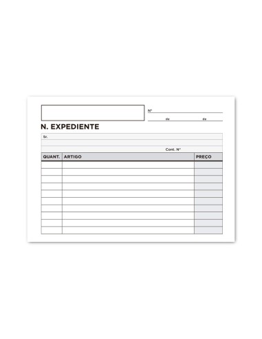Talonario liderpapel notas de expediente octavo...