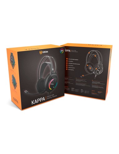 Auricular krom kappa gaming estereo con...