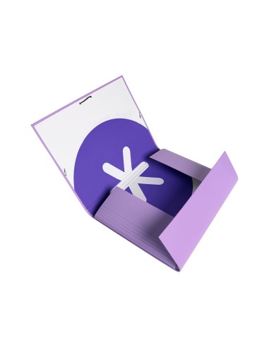 Carpeta antartik gomas a4 3 solapas carton...