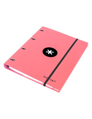 Carpeta con recambio antartik a4 cuadro 5mm...