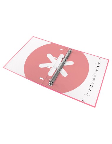 Carpeta con recambio antartik a4 cuadro 5mm...