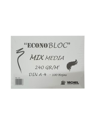 Bloc dibujo multitecnicas michel econobloc mix...