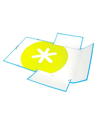 Carpeta antartik gomas a4 3 solapas carton...