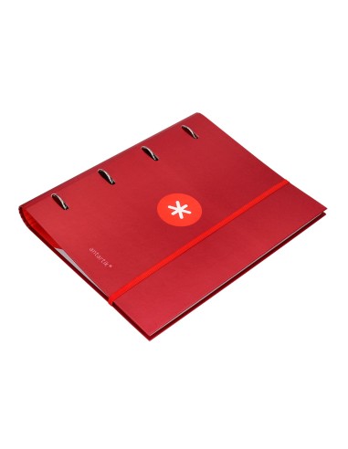 Carpeta con recambio antartik a4 cuadro 5mm...