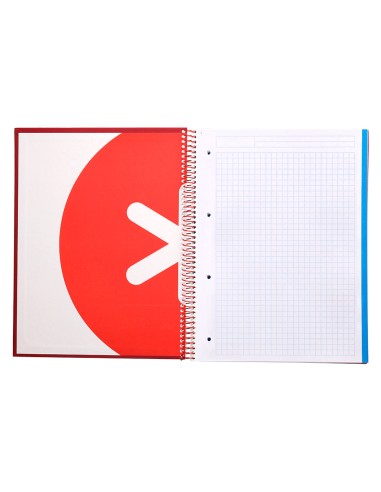 Cuaderno espiral a4 micro antartik tapa forrada...