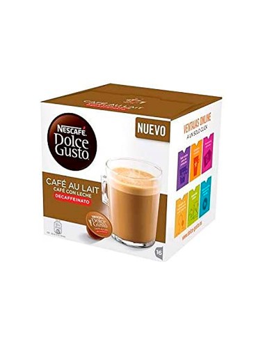 Cafe dolce gusto cafe con leche descafeinado...