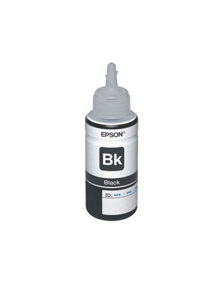 Tinta epson t6641 et2500/2550/ /14000/l475/565/575/4500 negro botella 70 ml 4.000 pag