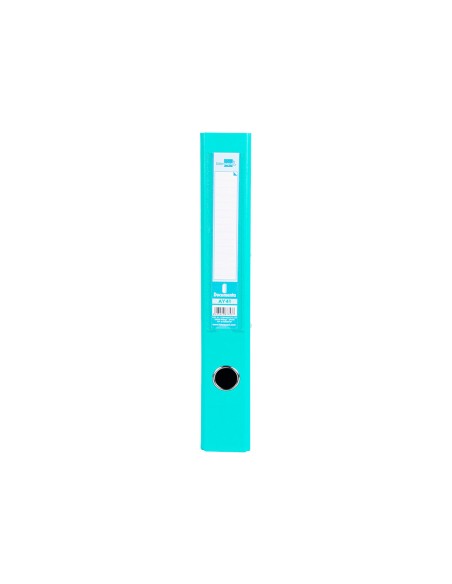 Archivador de palanca liderpapel folio documenta forrado pvc con rado lomo 52 mm verde claro compresor