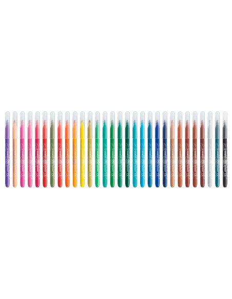 Rotulador escolar stabilo powe r caja de 18 unidades colores surtidos