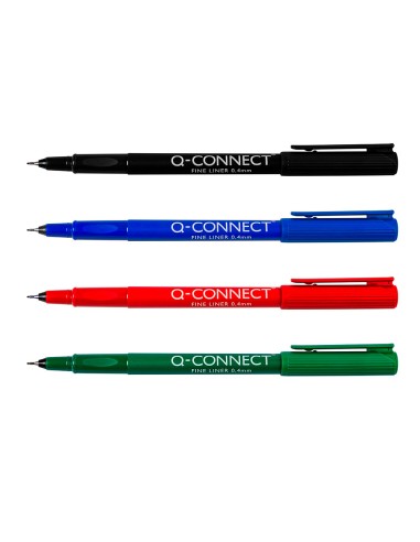 Rotulador q-connect punta de fibra fine liner...