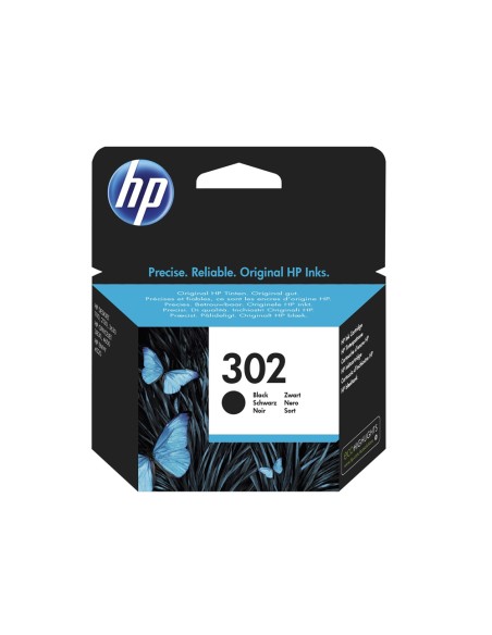 Ink-jet hp 302 deskjet 1110 / 2130 / 3630 officejet 3830 / 4650 envy 4520 negro 190 pag