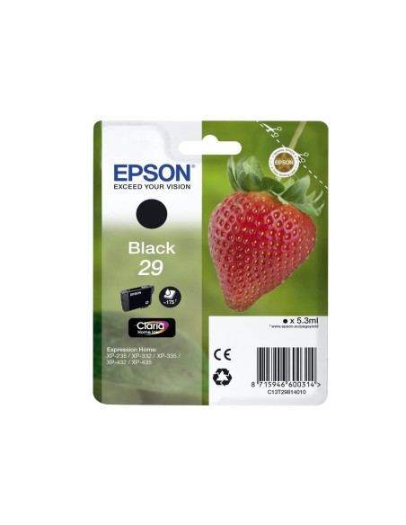 Ink-jet epson home 29 t2981 xp435/330/335/332/430/235/432 negro 175 pag