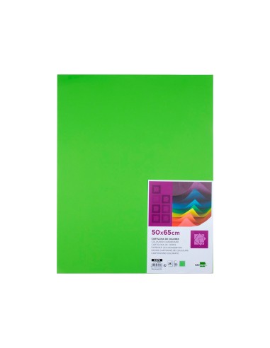 Cartulina liderpapel 50x65 cm 180g/m2 verde...