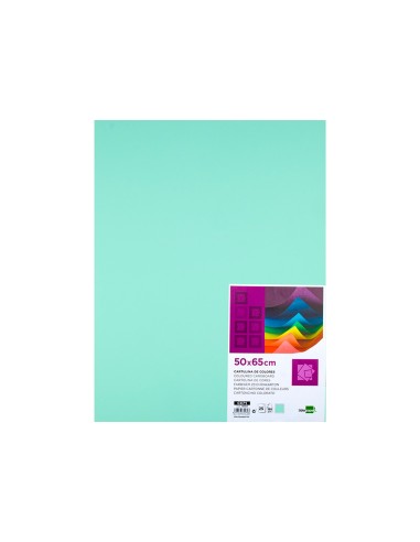 Cartulina liderpapel 50x65 cm 180g/m2 verde...
