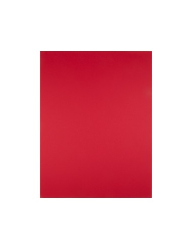 Cartulina liderpapel 50x65 cm 180g/m2 rojo...