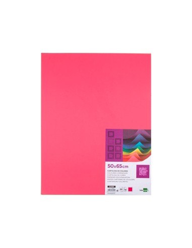 Cartulina liderpapel 50x65 cm 180g/m2 fucsia...