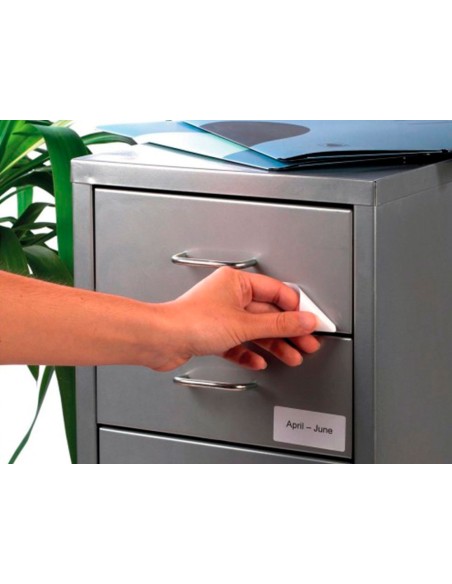 Etiqueta adhesiva avery blanca removible laser ink-jet fotocopiadora 63,5x29,6 mm caja de 675 unidades